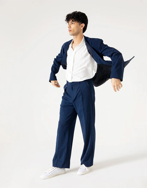 OVERSIZED TAILORED PANAMA BLAZER